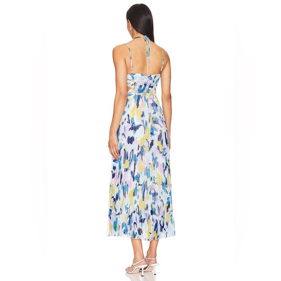 Aquata Dress in Aqua Blue Multi
ASTR the Label/ Revolve Size Medium - Picture 4 of 9